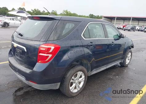 2017 Chevrolet Equinox Ls из США, поврежденный, VIN 2GNALBEK9H1547390